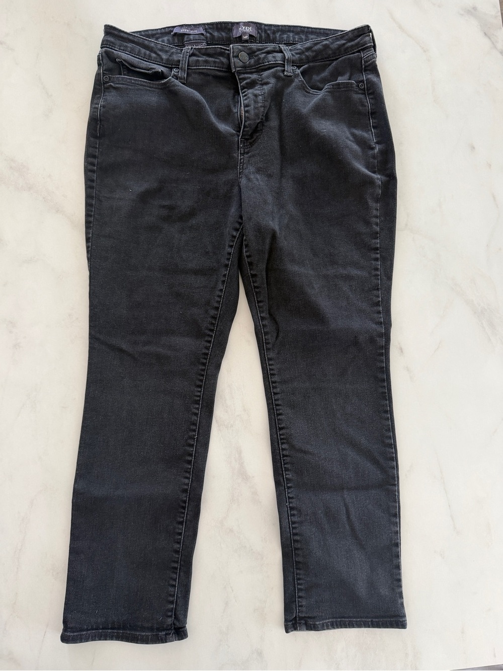 NYDJ Women's Black Skinny Jeans
